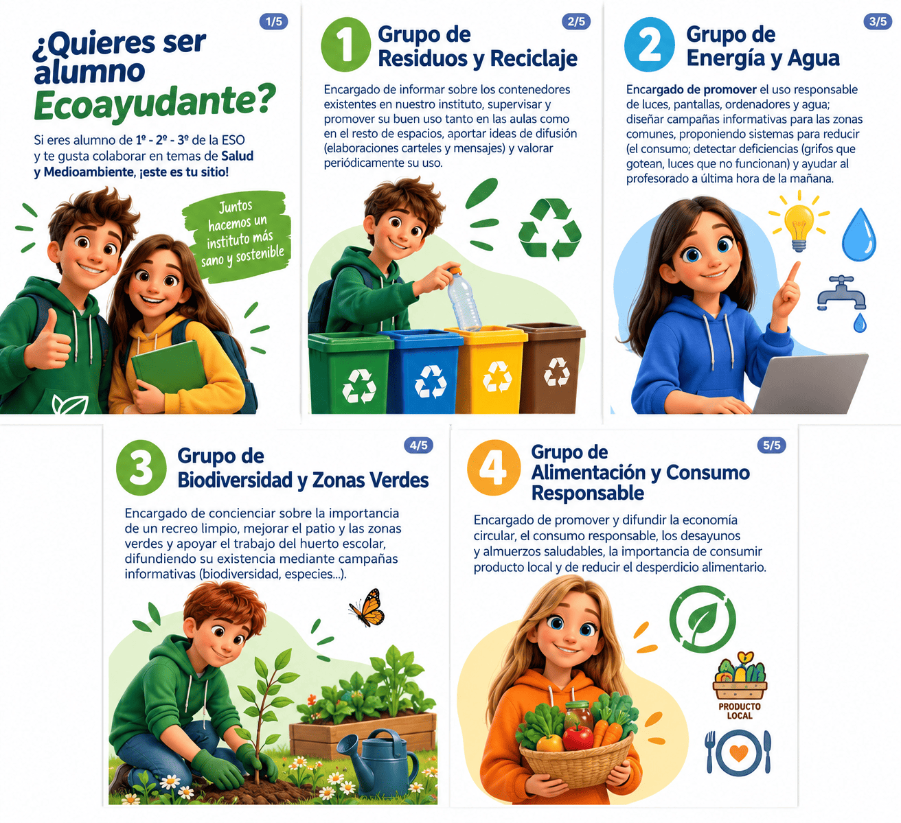 ¿Te apuntas a ser Ecoayudante?